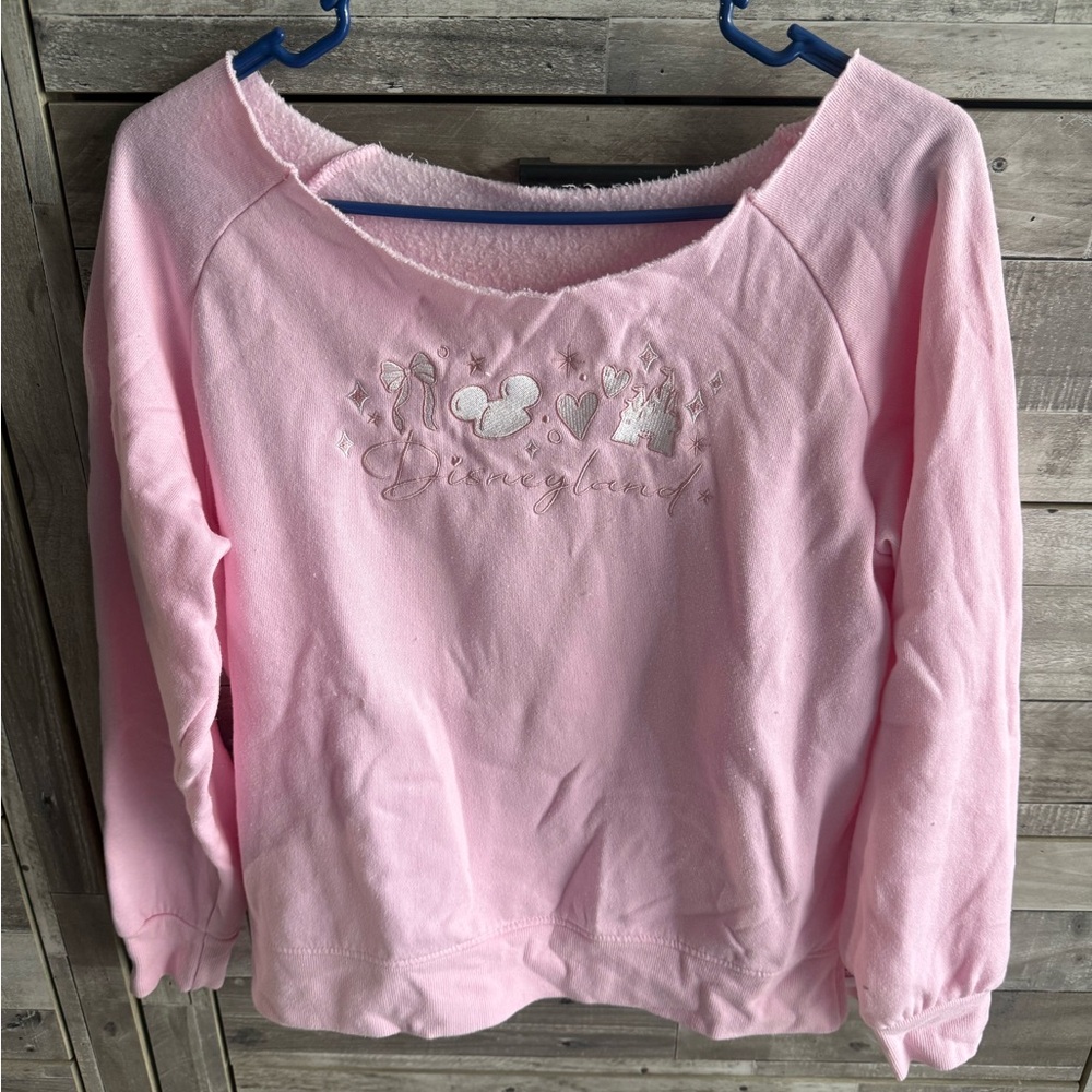 Disneyland Soft Pink sweatshirt